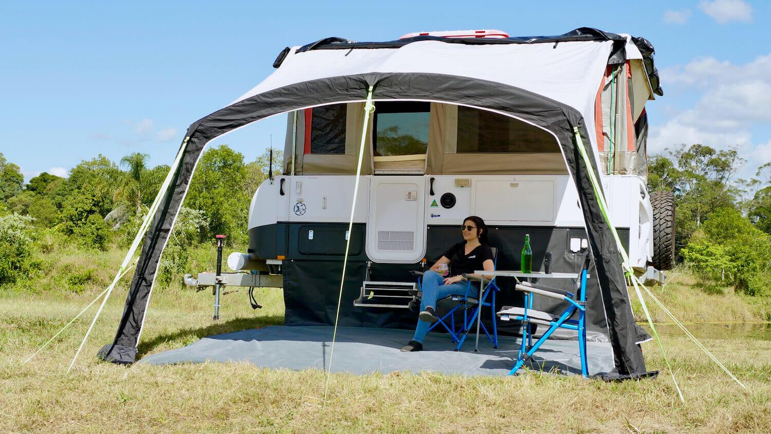 Inflatable Camper Awning Lightweight Awning Xtend Outdoors